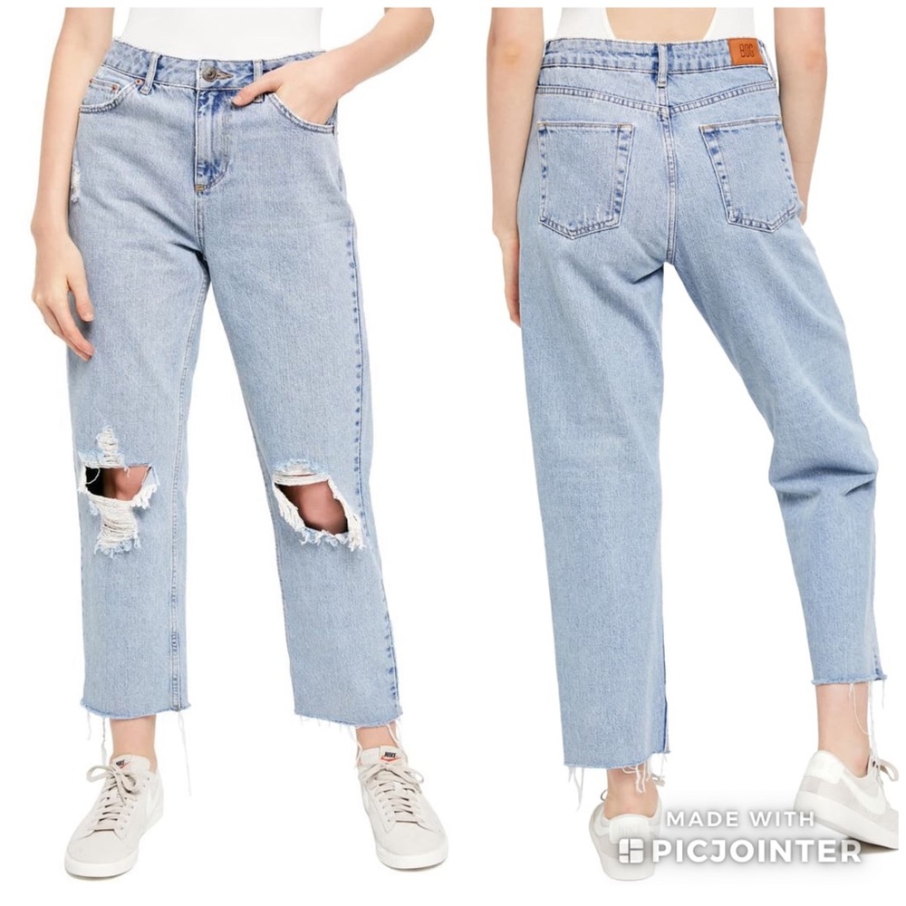 Urban Outfitters BDG PAX Ripped High Waist Jeans